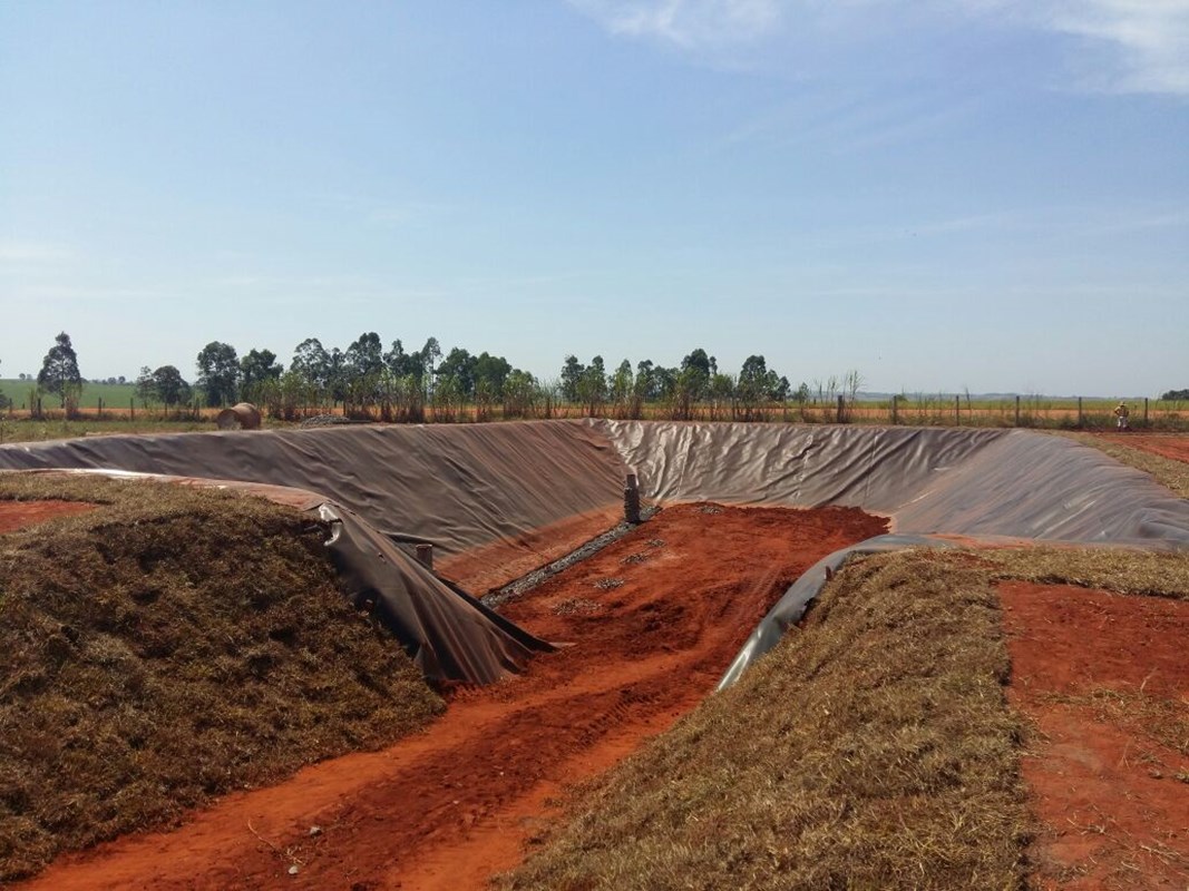 Aterro Sanitário — Obra